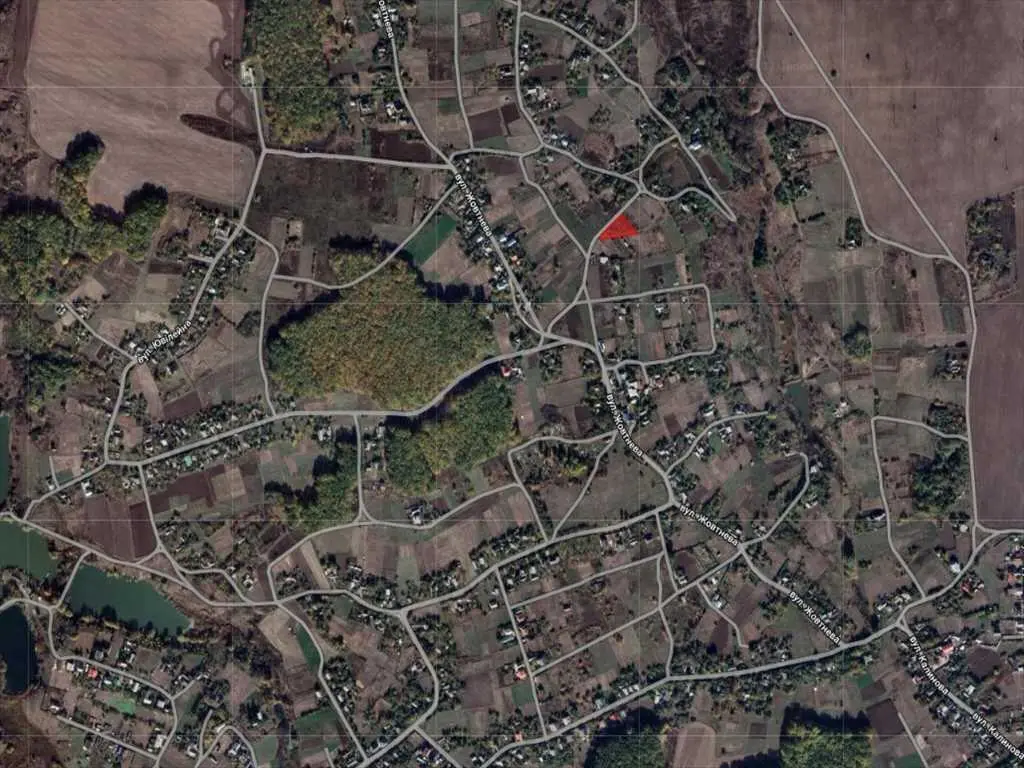 Ділянка під будівництво будинку в с. Івашки.