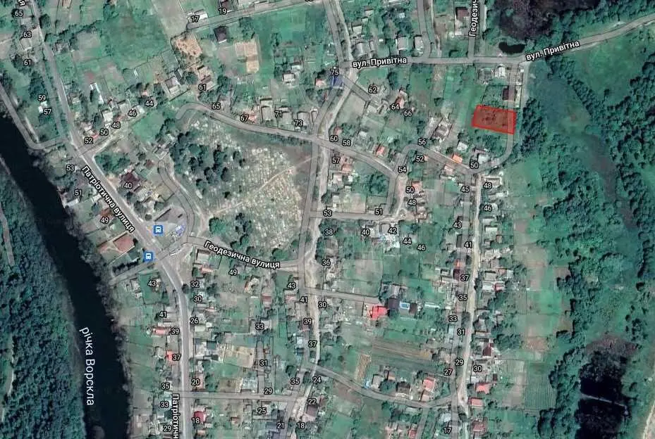 Земельна ділянка на Крутому березі