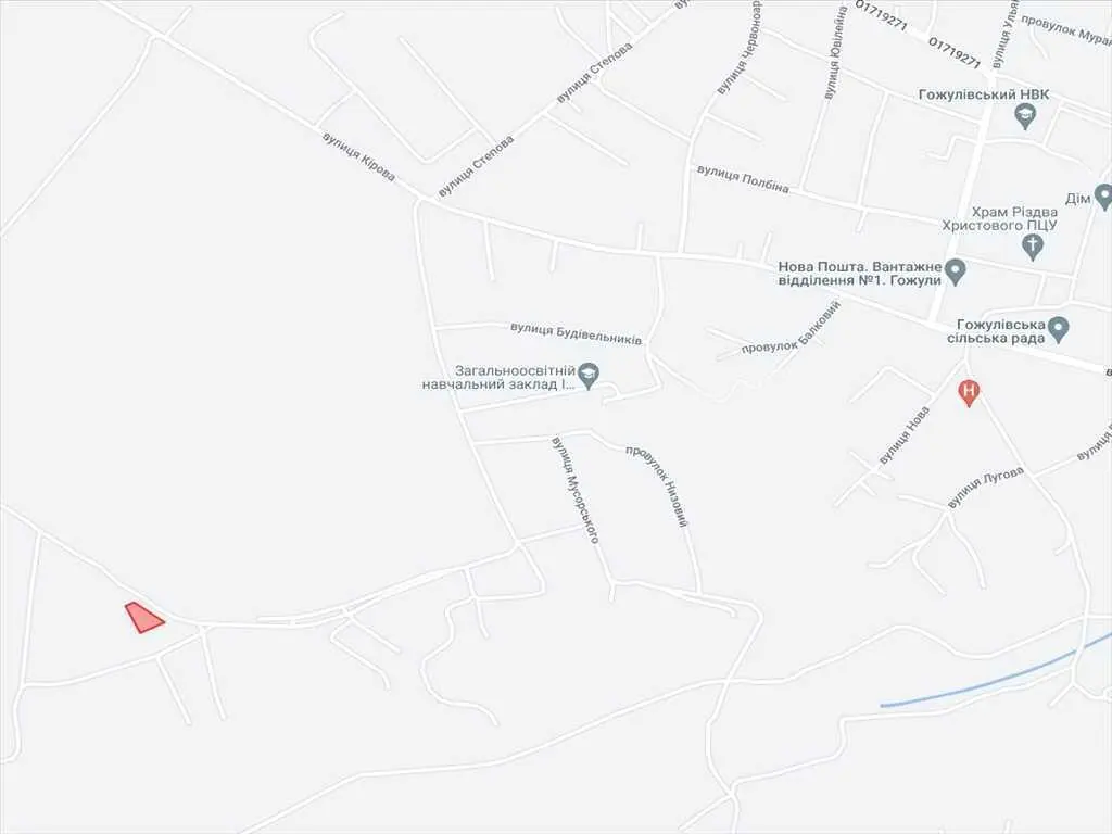 Продам велику ділянку в Гожулах. Полтава