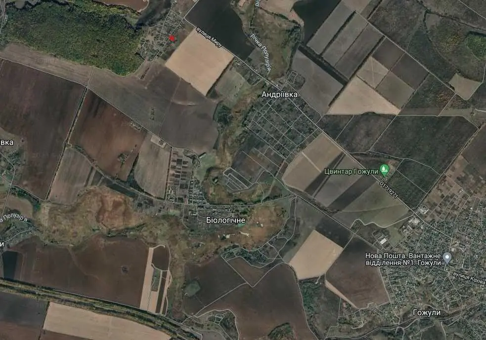 Продается хороший земельный участок под застройку в с.Андреевка, Полтавский р-н