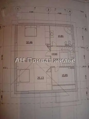 Кирпичный недостроенный дом  в районе Институте связи