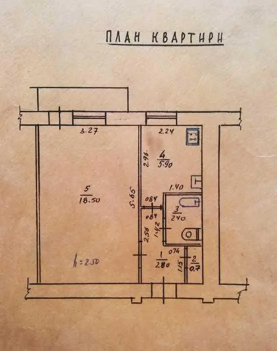 Однокімнатна квартира, Центр, Полтава