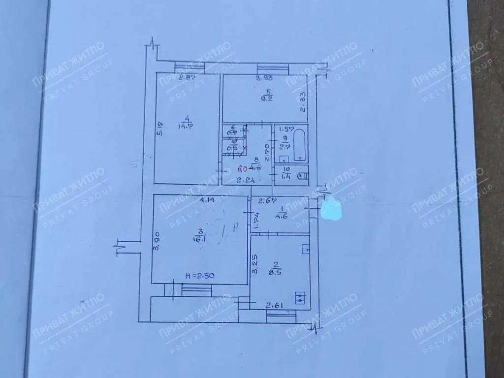 3 кімнатна чешка в районі 38 школи