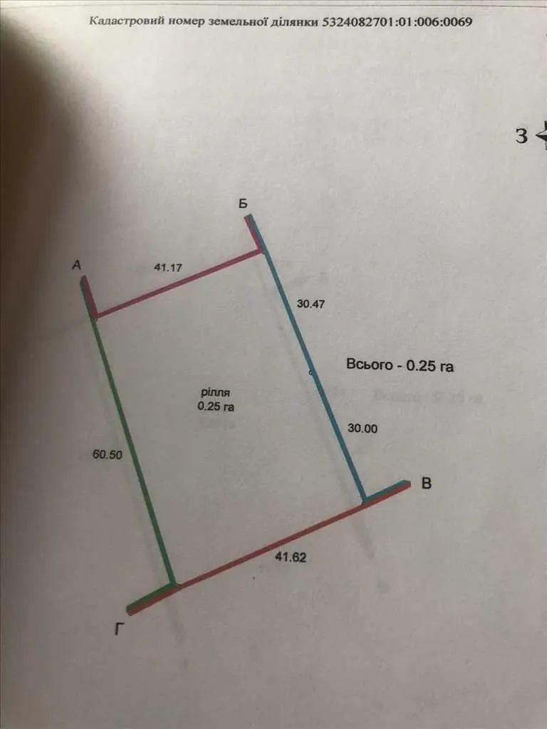 Земельна ділянка в селі Коломацьке