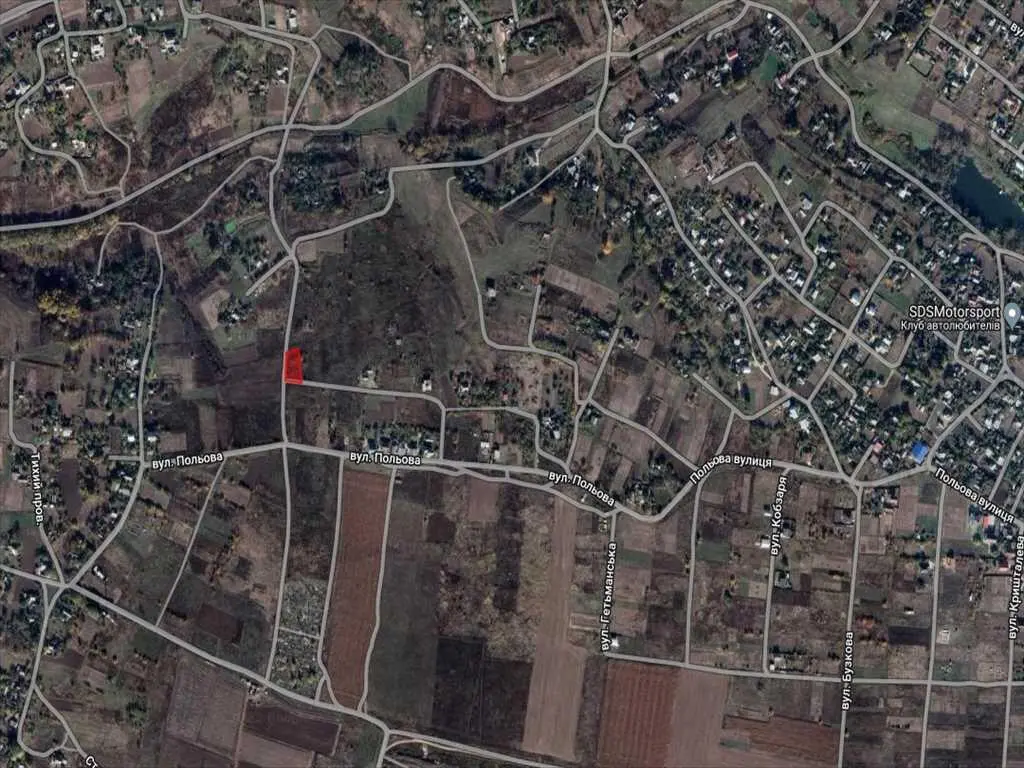 Земельна ділянка в живописному місці