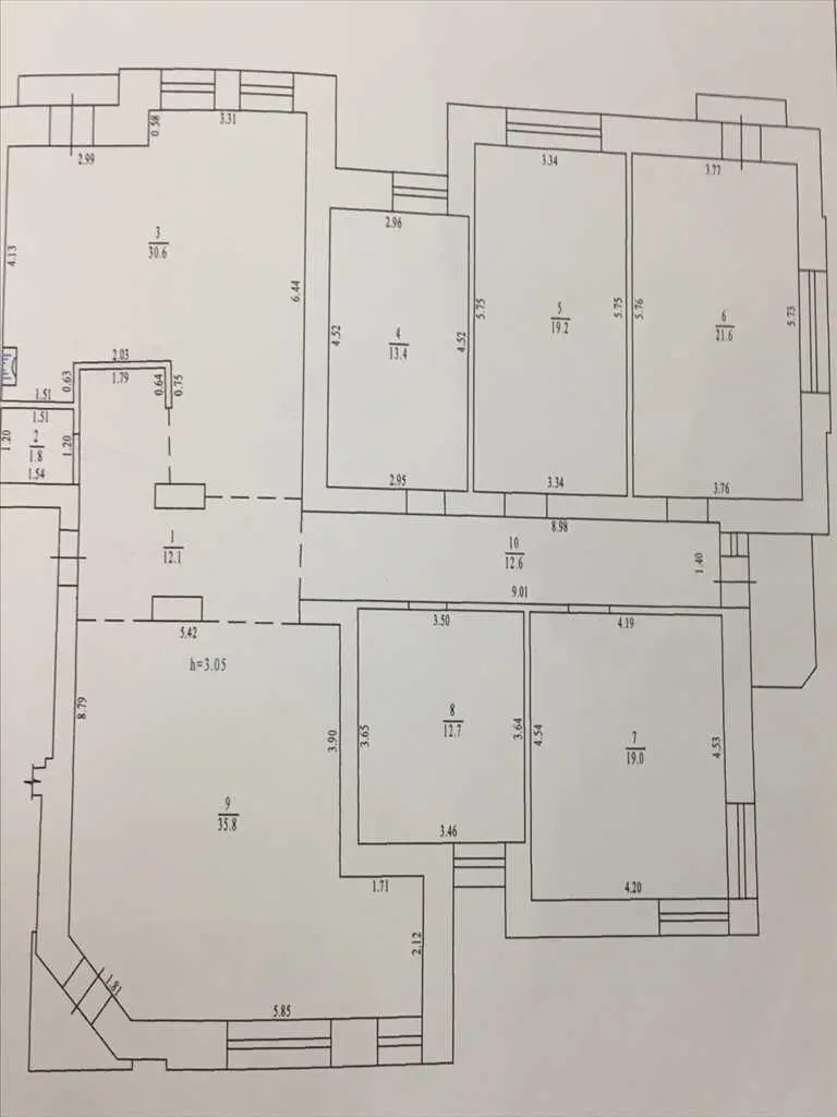 4 кімнатна квартира в історичному центрі м. Полтава