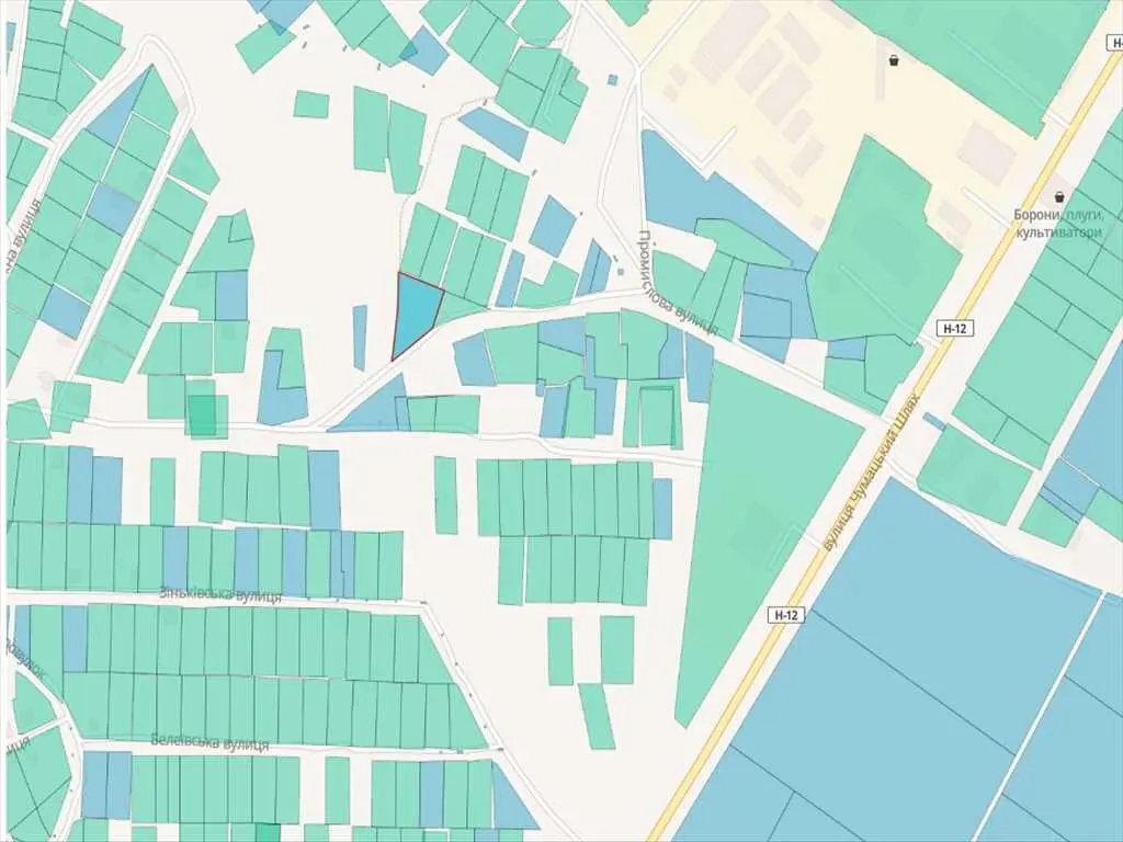 Супрунівка, центральна вулиця, ділянка під забудову! 