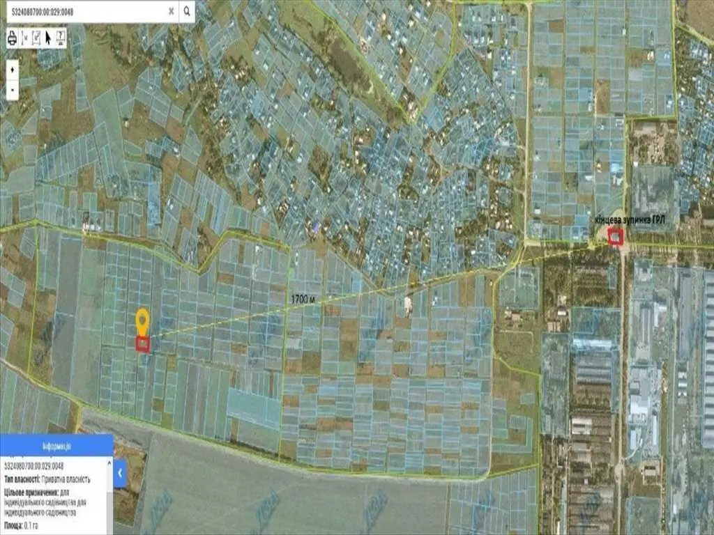 Ділянка в Буцьківці для садівництва