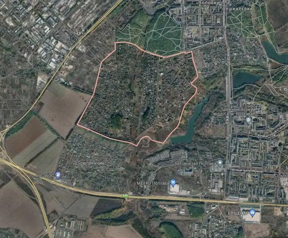 Земельна ділянка в Яру