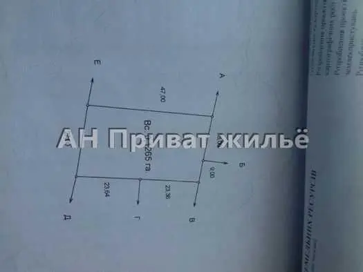 Земельна ділянка в Терешках