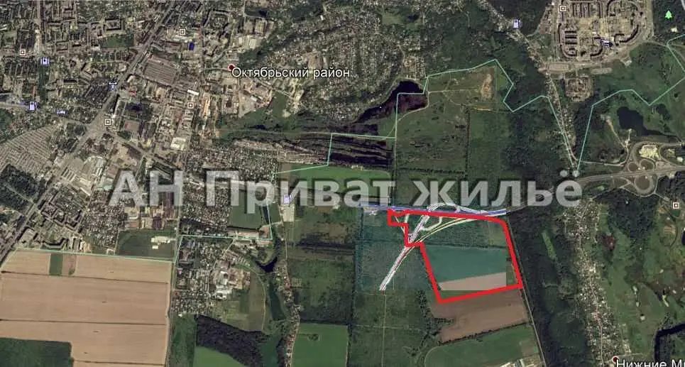 36 га рядом с трассой Киев - Харьков 