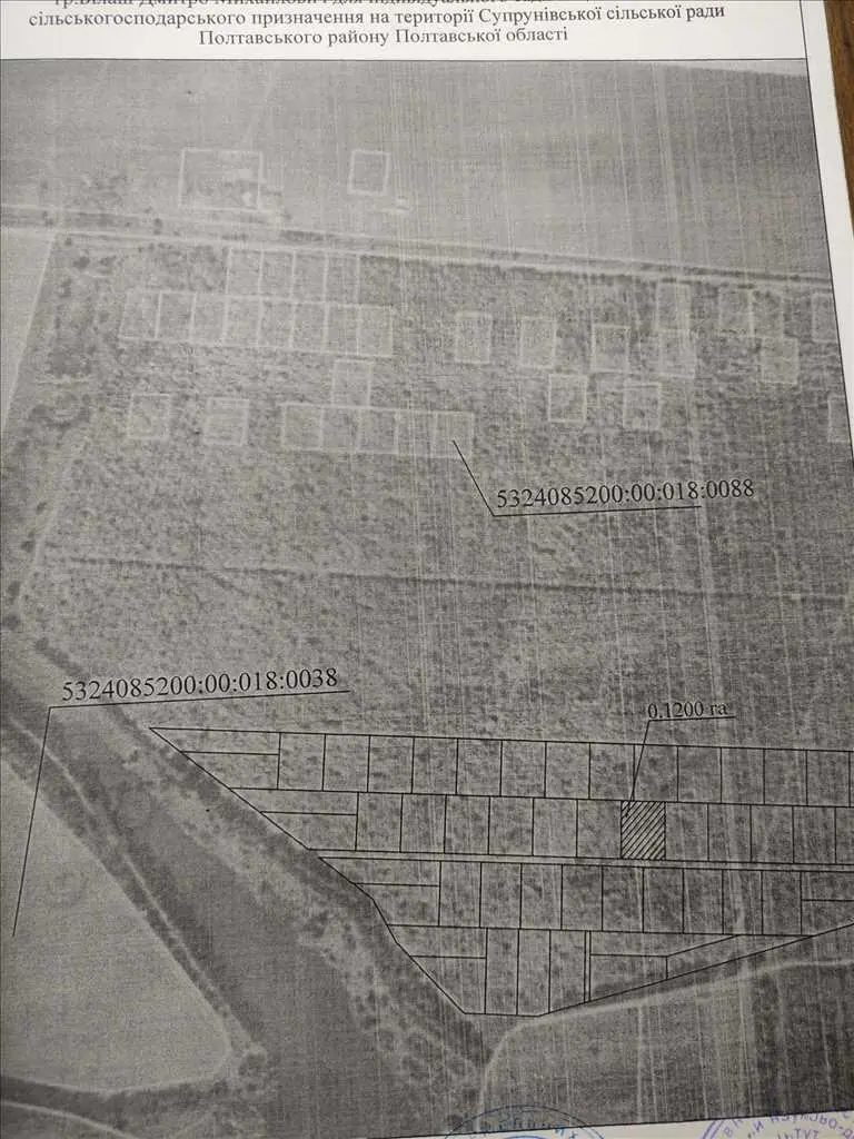 Ділянка для дачі біля Супрунівки!