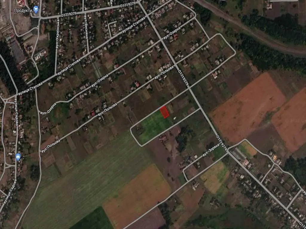 Залізничне, ділянка під забудову!