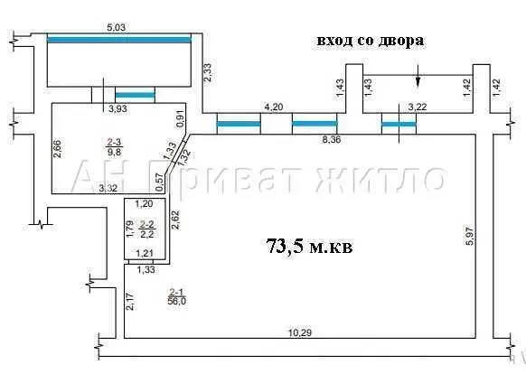 Приміщення вільного призначення на Г. Сагайдачного 