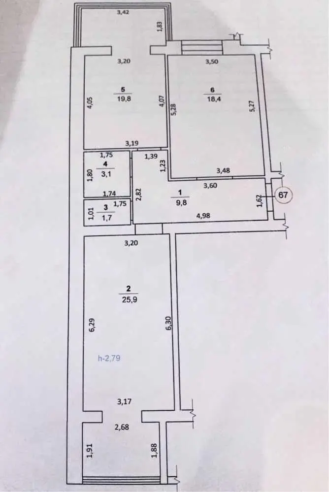 2-кімнатна квартира в новобудові Є-відновлення, Є-оселя - ТАК!
