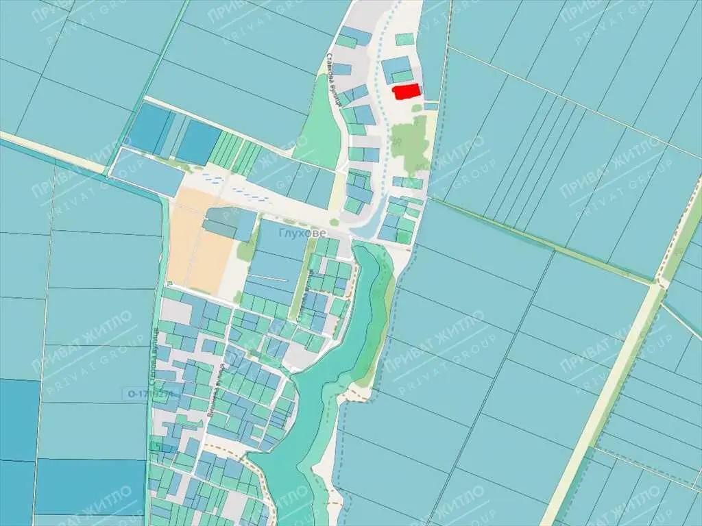 Ділянка під забудову за містом.