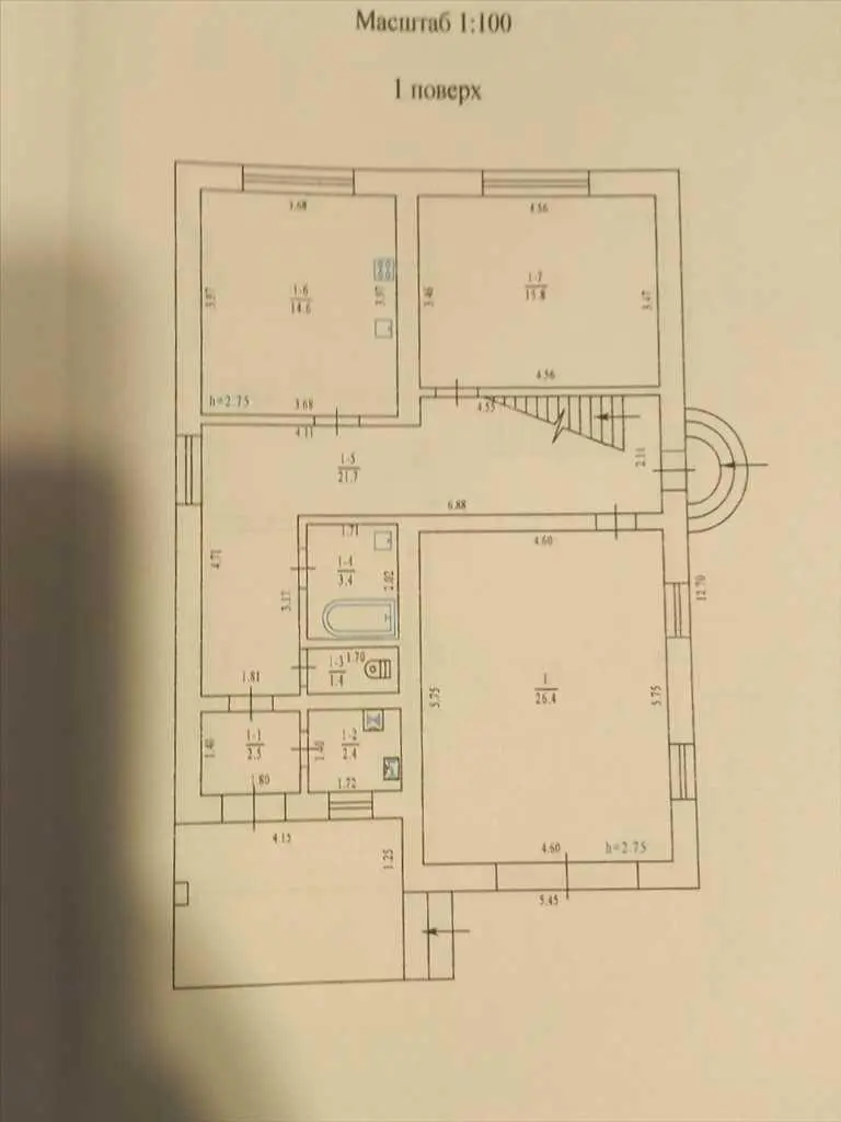 Будинок за 6 км від Південного вокзалу