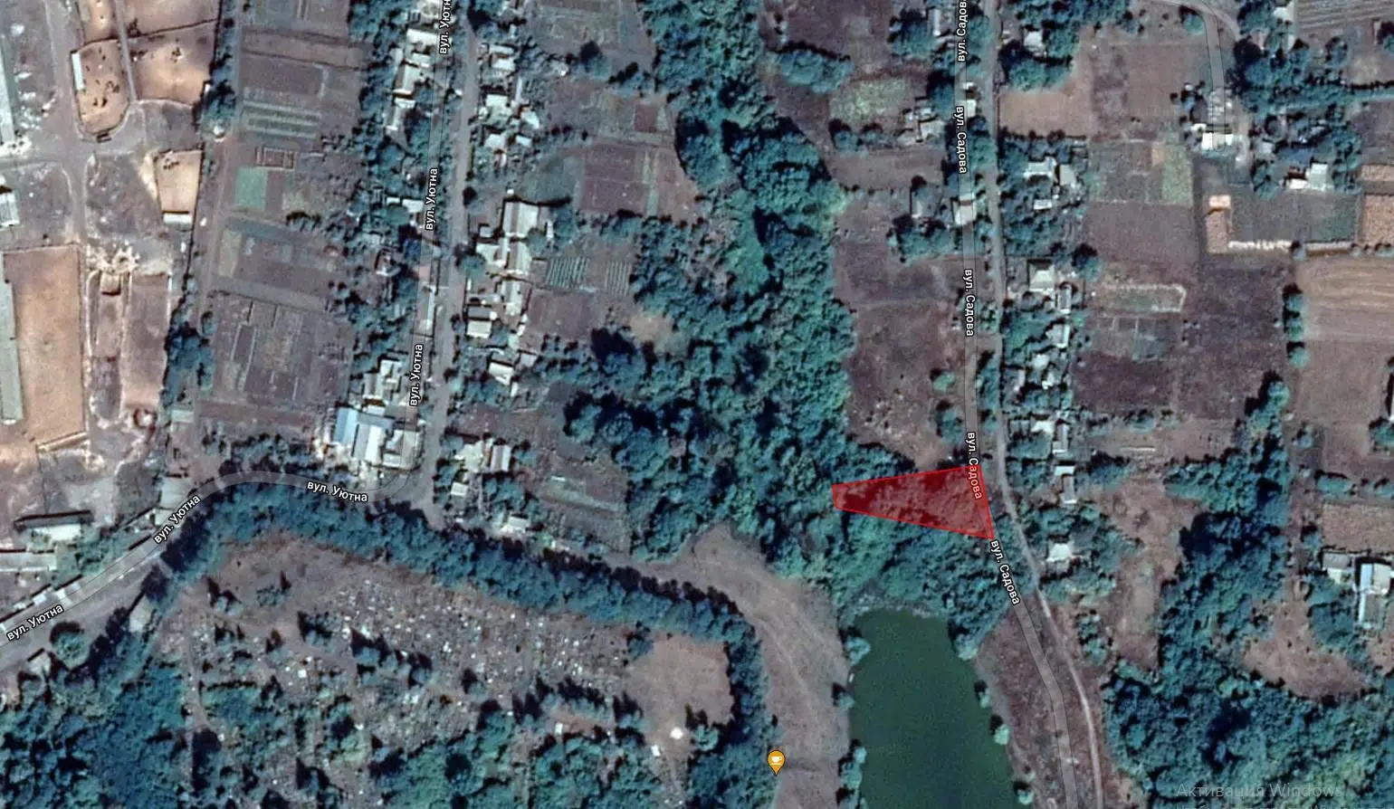 Ділянка 68 соток в с. Стасі