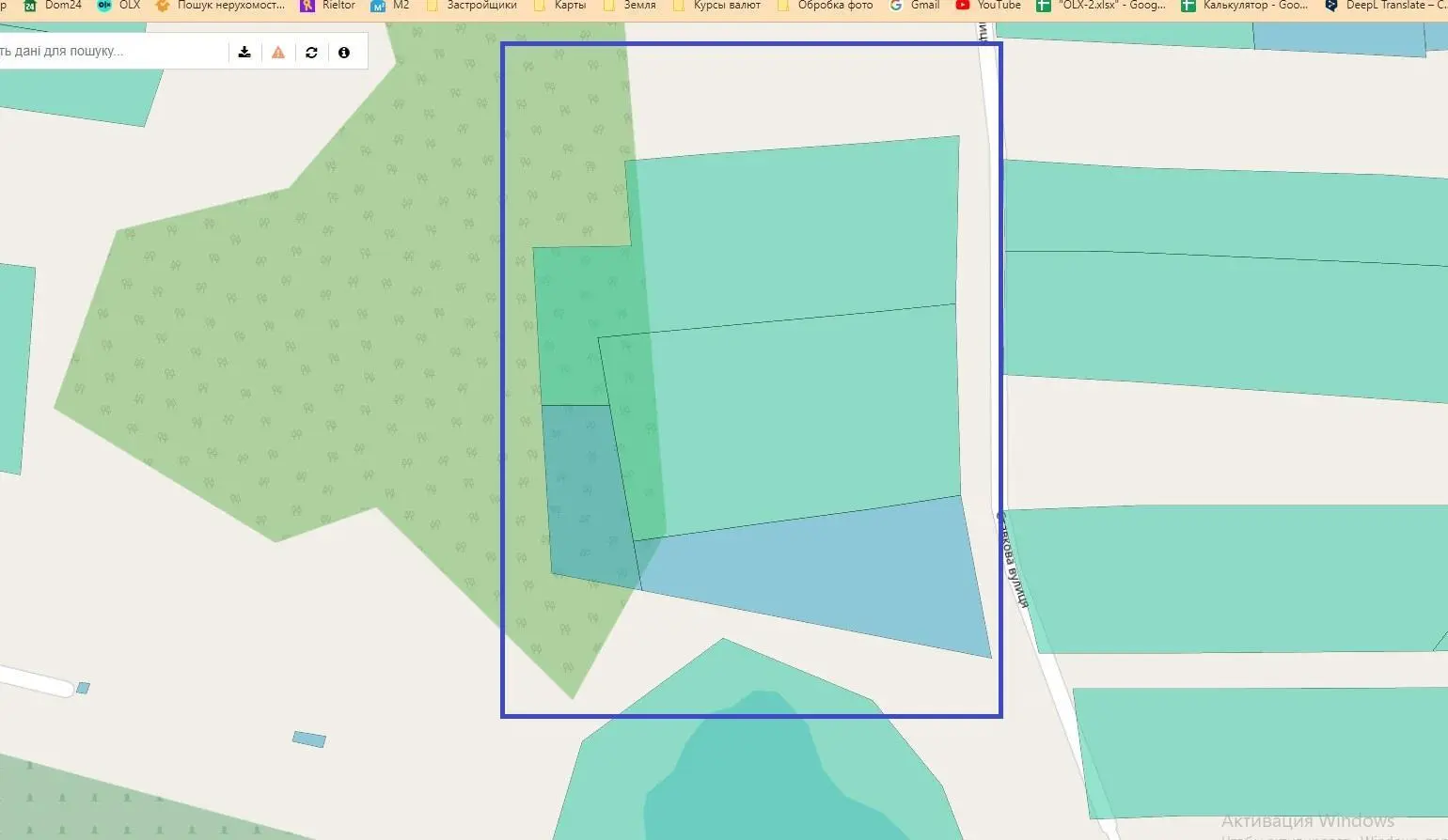 Ділянка 68 соток в с. Стасі