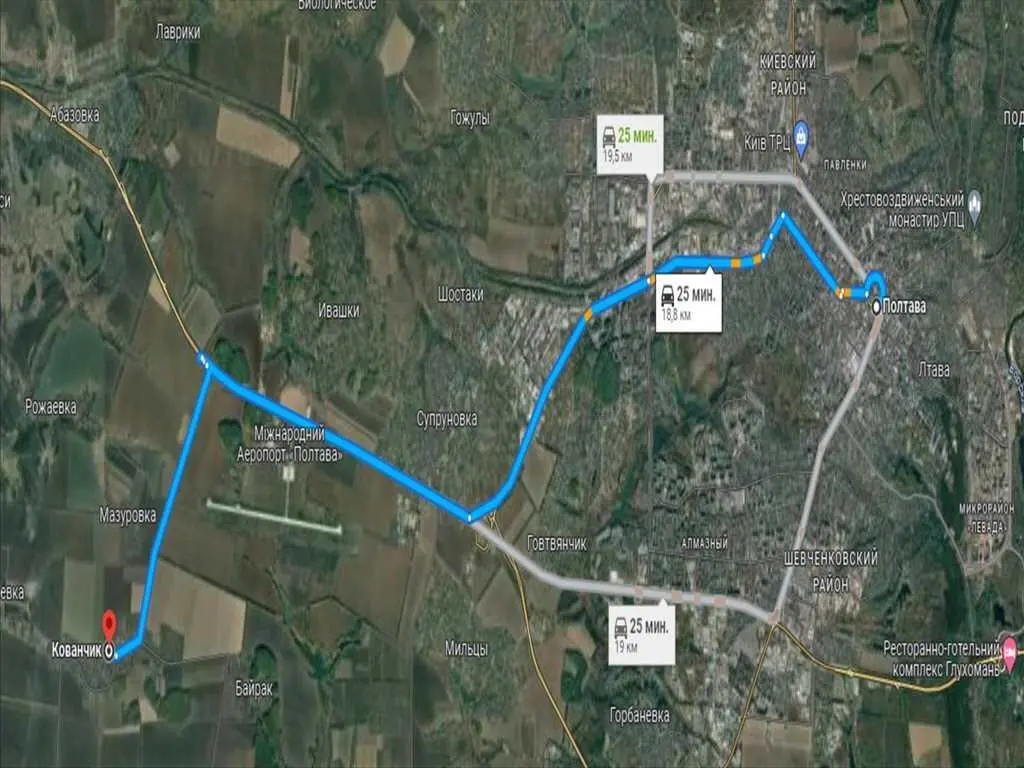 Дві земельні ділянки в Кованчику.