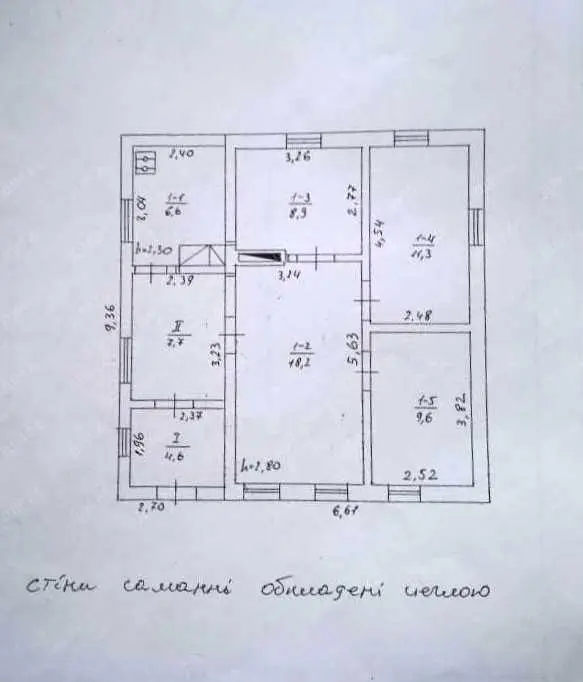 Будинок у Новосанжарському районі, селі Клюсівка

