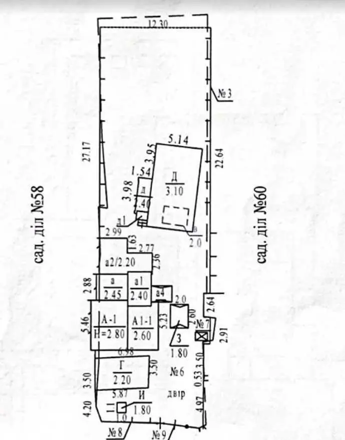 Будинок та частина будинку в районі Мотелю
