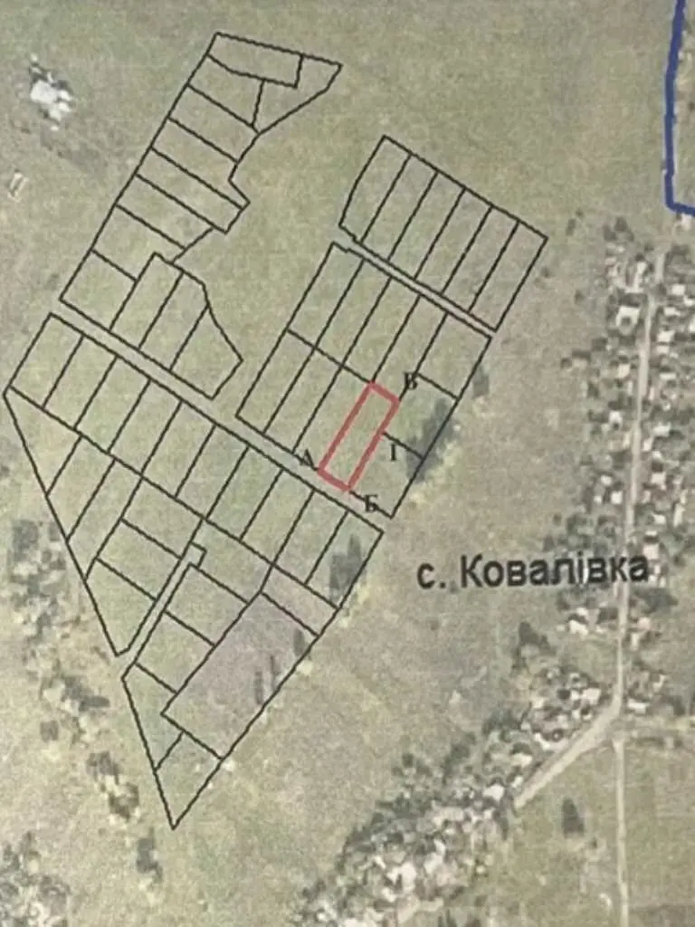 Ділянка в с.Ковалівка