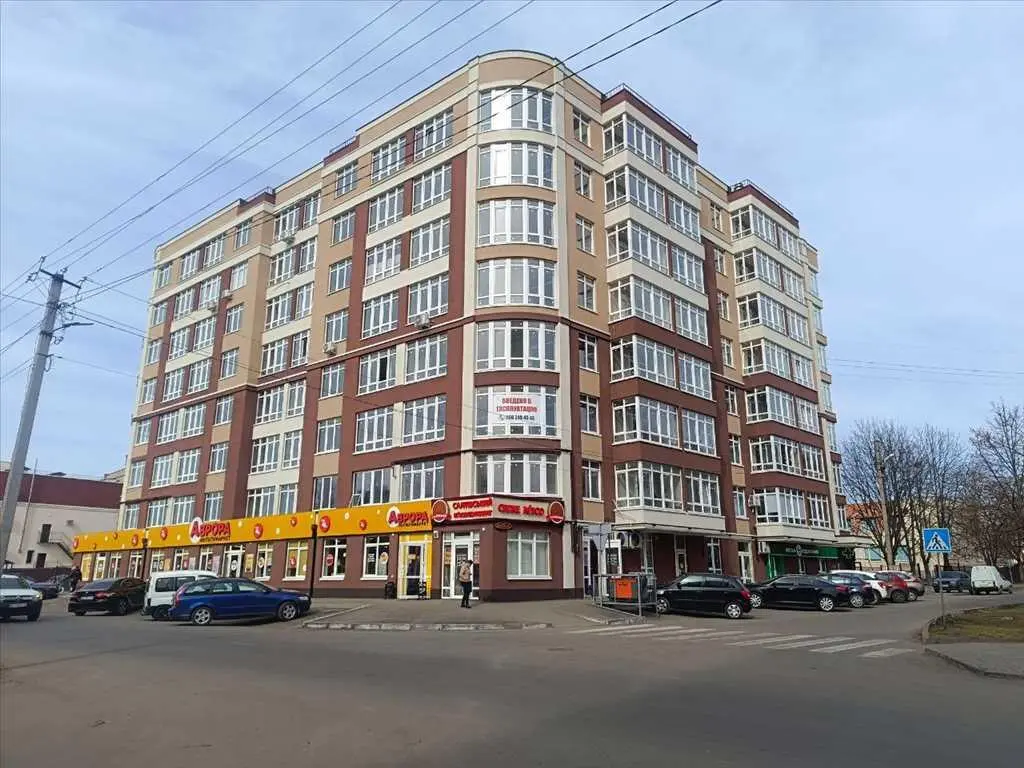 Двокімнатна квартира в новому будинку в центрі
