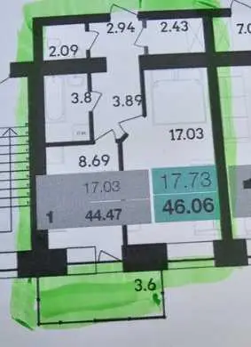 Шикарна пропозиція 1-кімнатної квартири  в новобудові на Садах 1