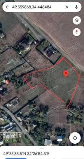 Продаж ділянки с.Мильці