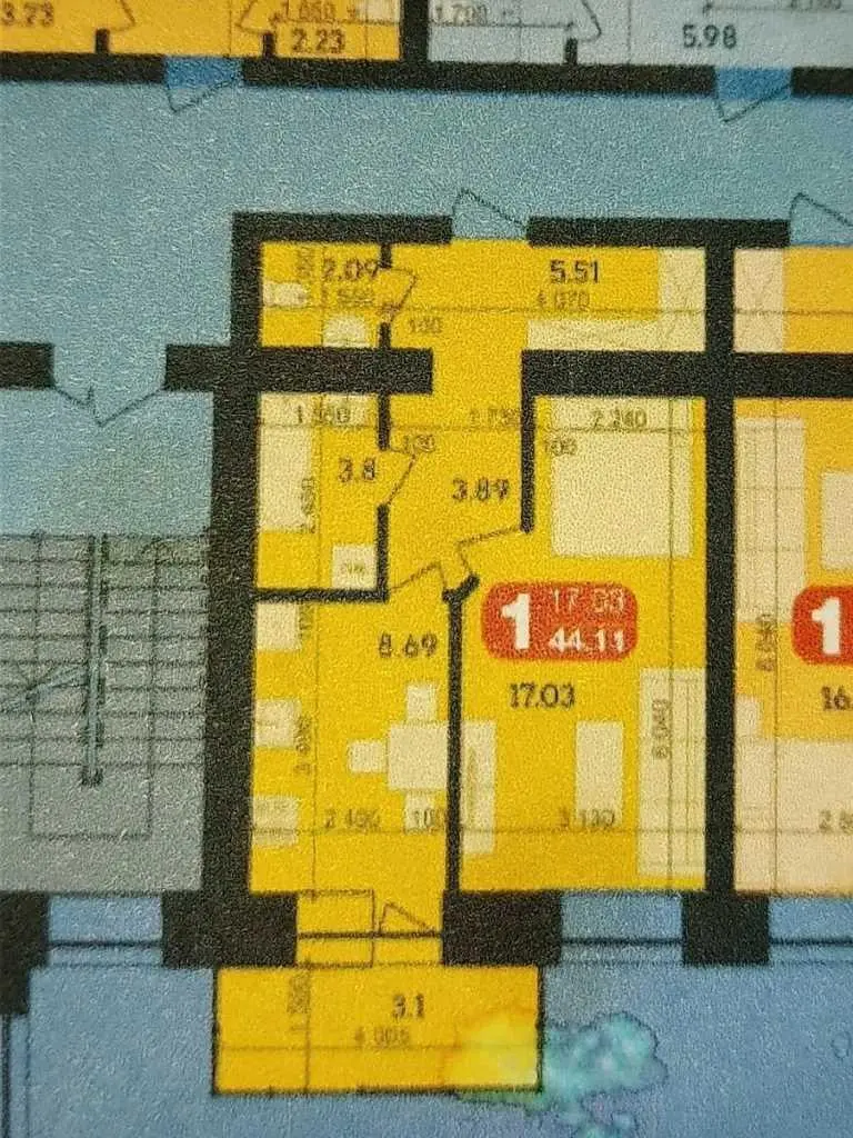 Однокімнатна квартира ЖК Стандарт