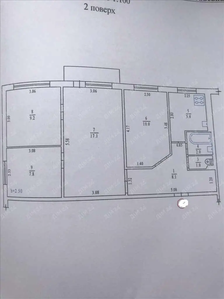 Простора 4 кімнатна квартира на Дослідній.