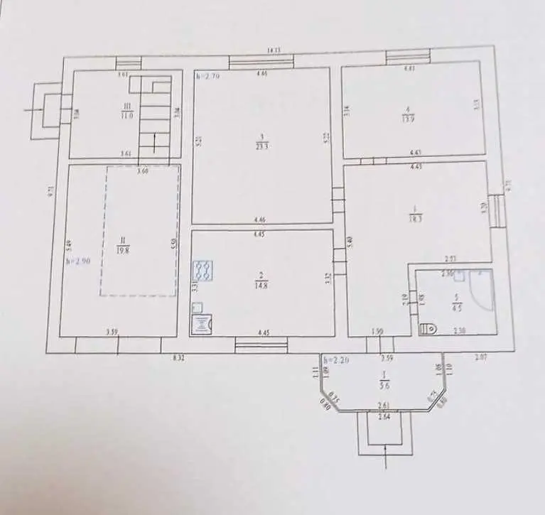 Просторий будинок в тихому місці