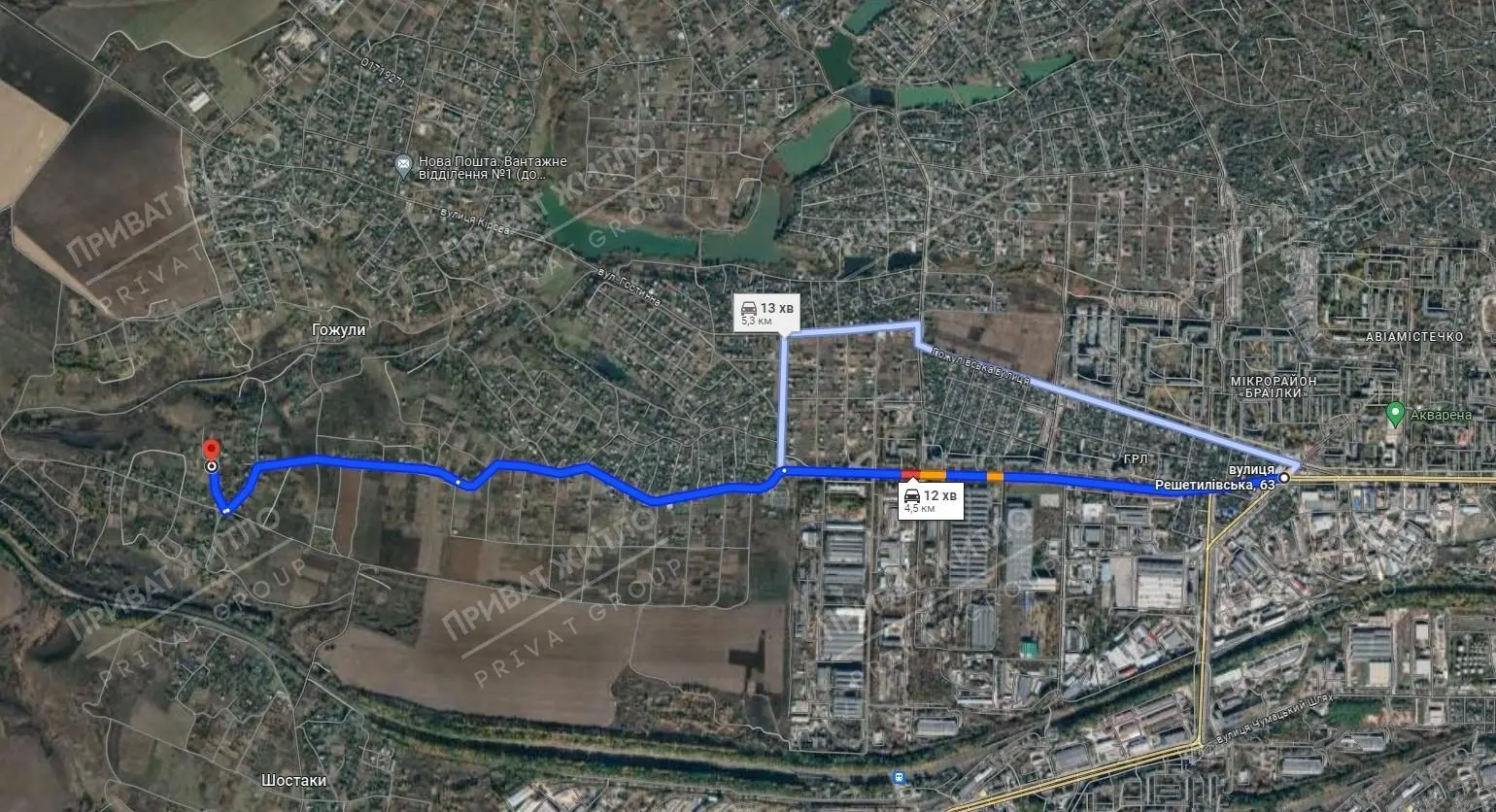 Рівна ділянка в Шостаках