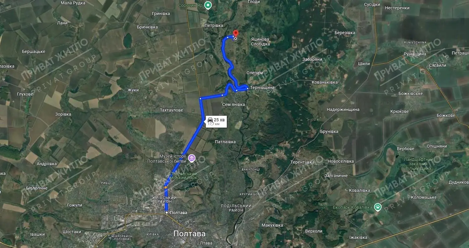 Ділянка для майбутньої дачі, Петрівка 