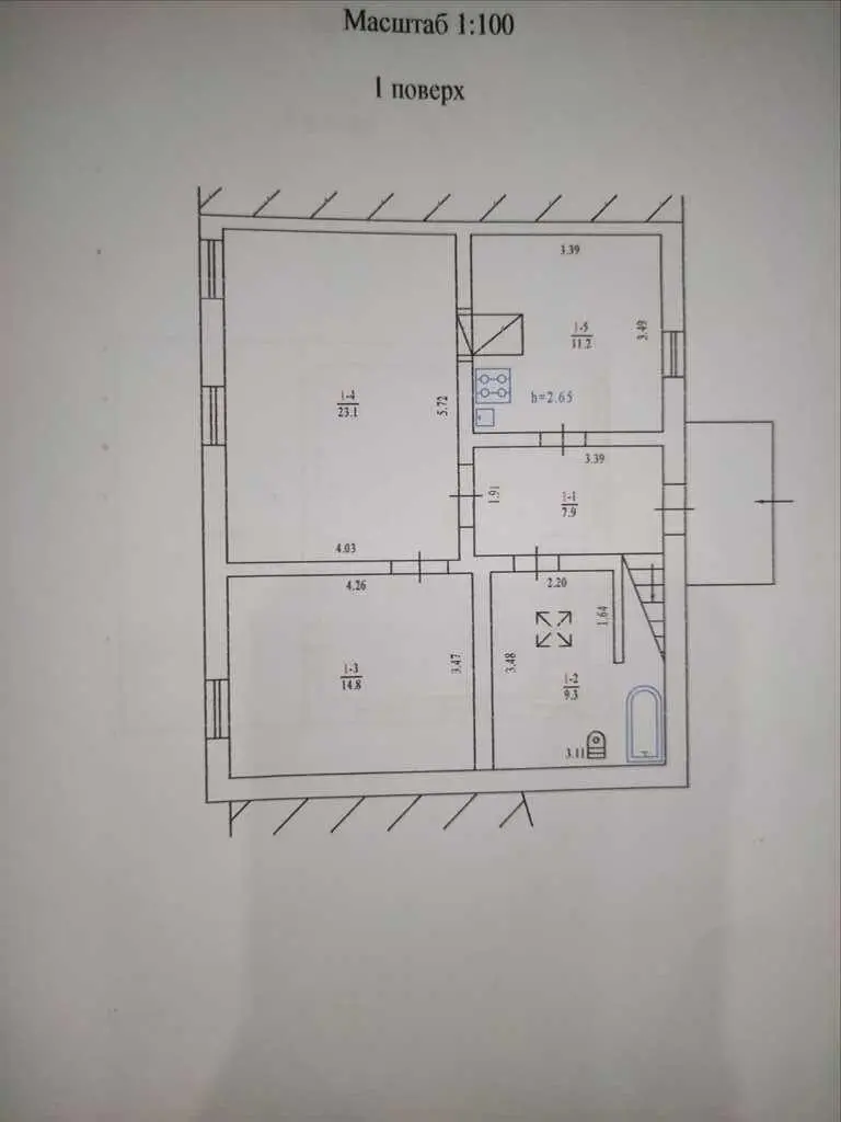 Гарний будинок в селі Руденківка Новосанжарського району