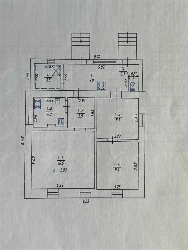 Будинок у центральній частині міста 