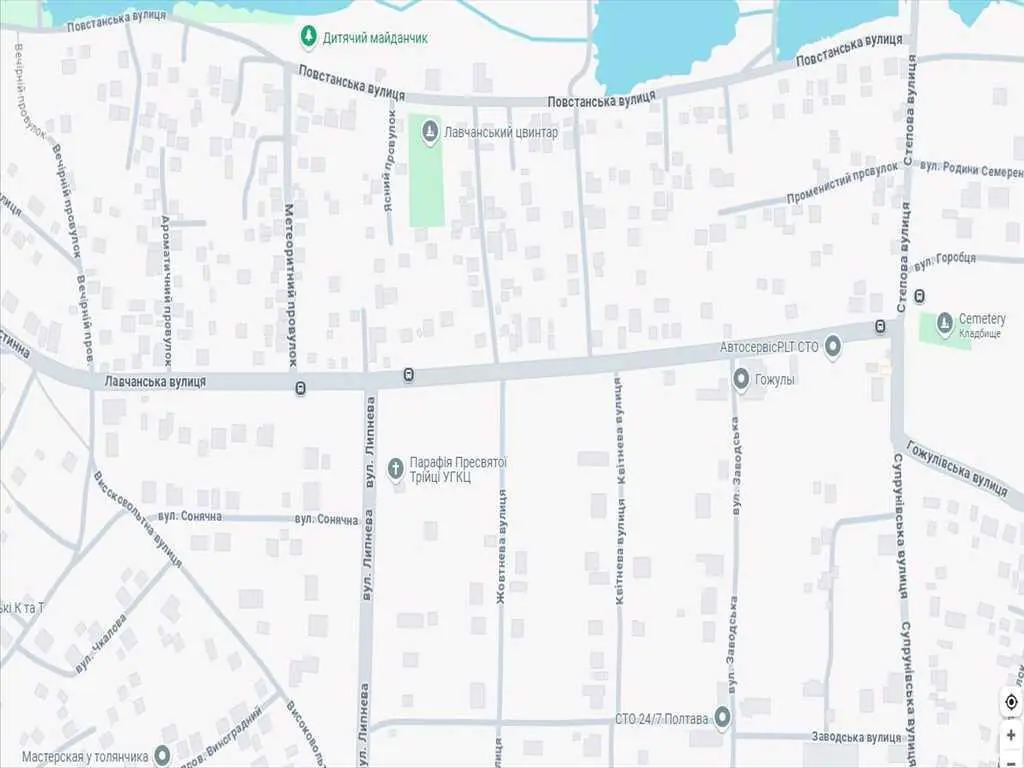 Земельна ділянка, вулиця Лавчанська (ГРЛ)