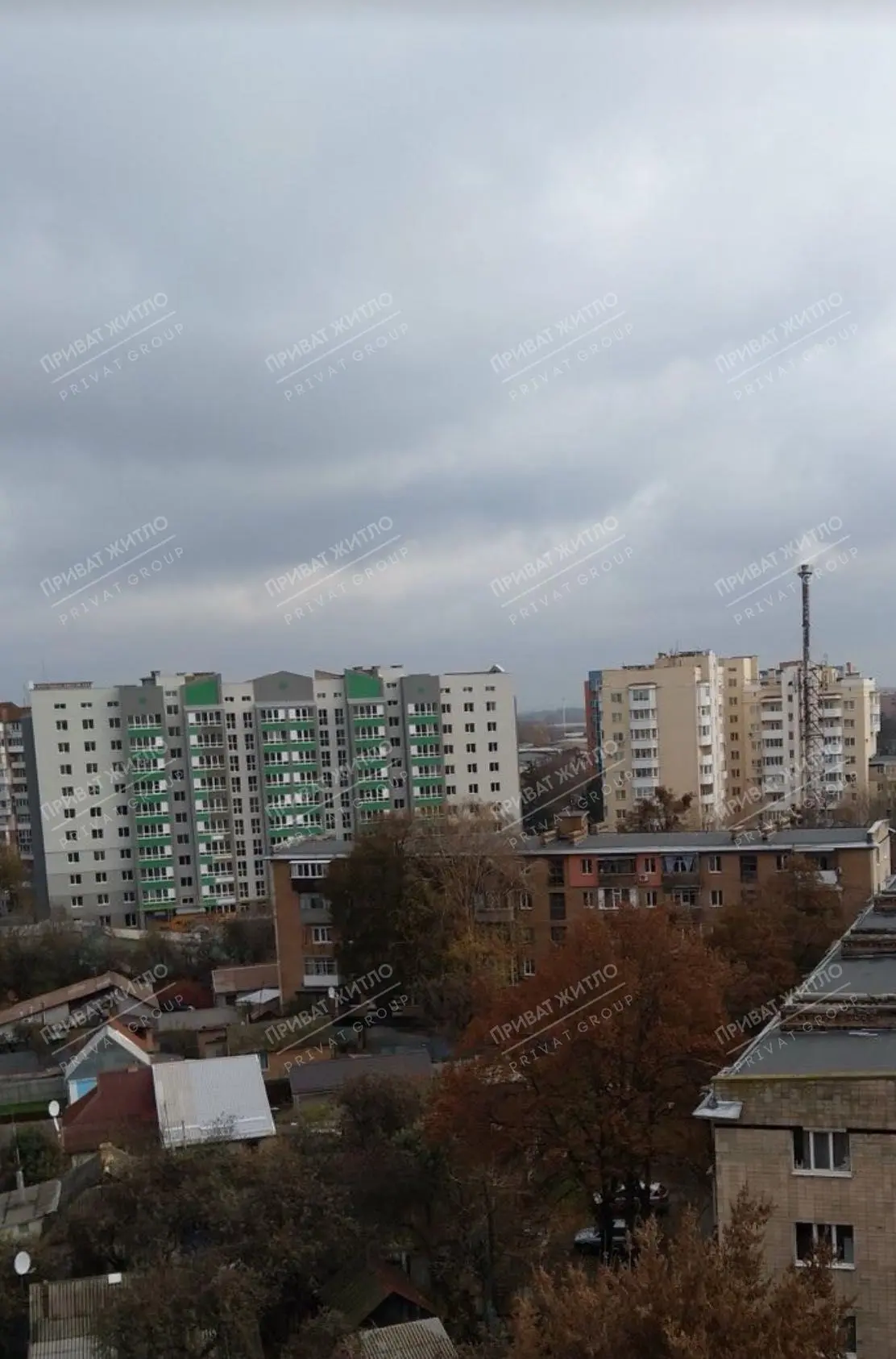 Трикімнатна квартира на Мотелі