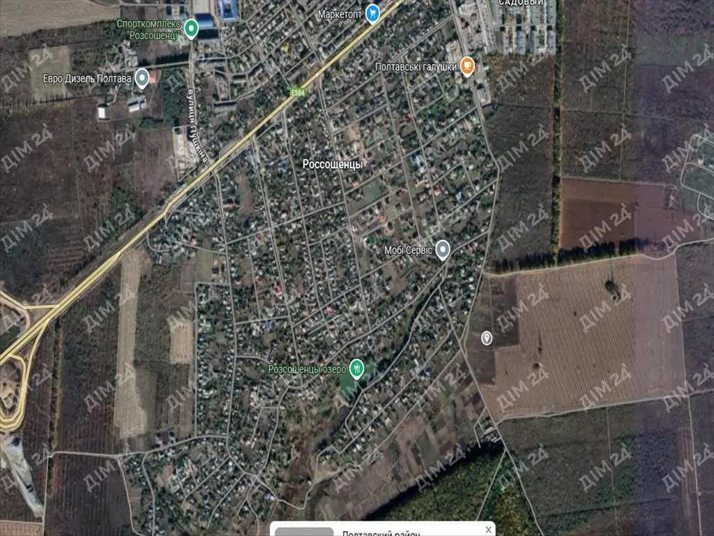 Ділянка під забудову в Розсошенцях