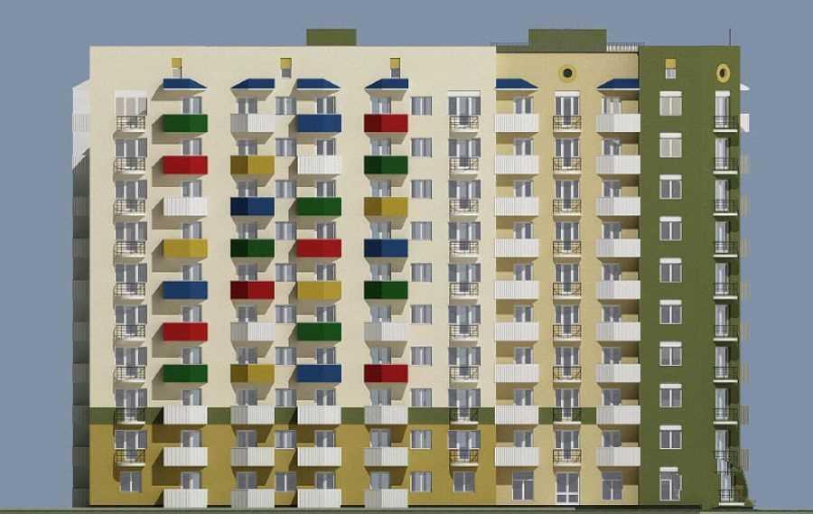 Сади-2, Двокімнатна з індивідуальним опаленням