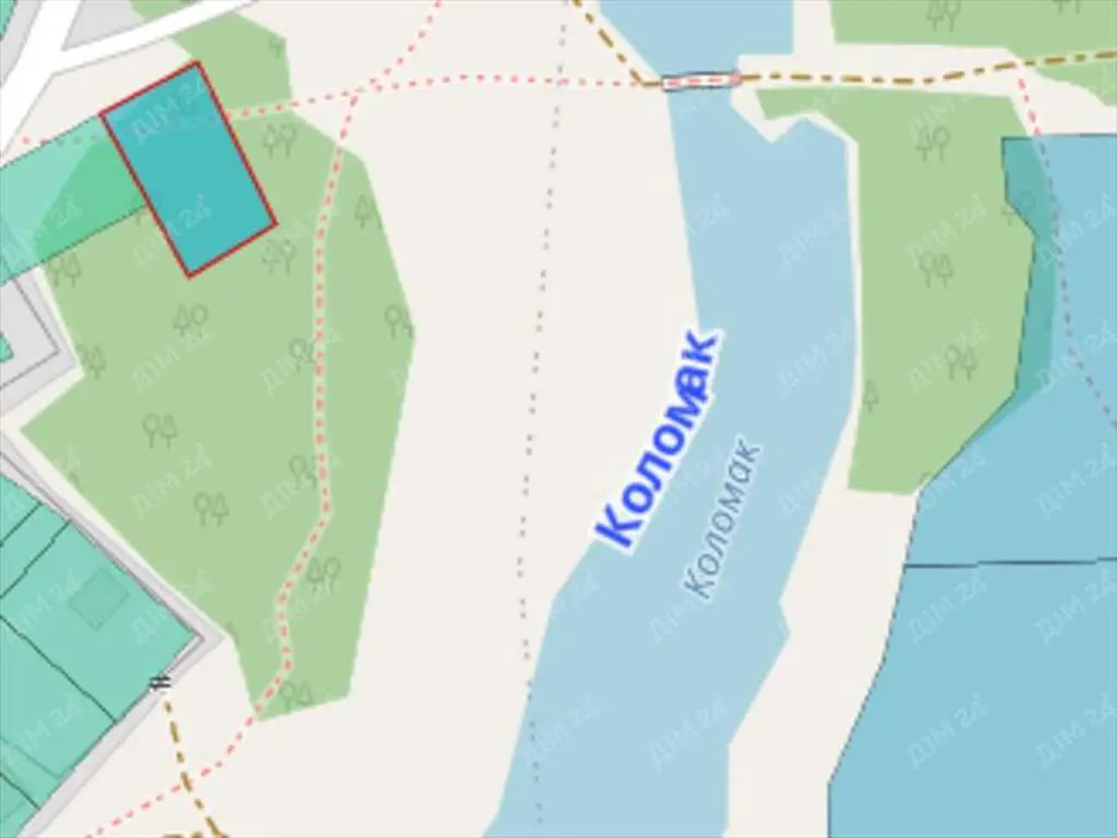 Земельна ділянка на березі річки!