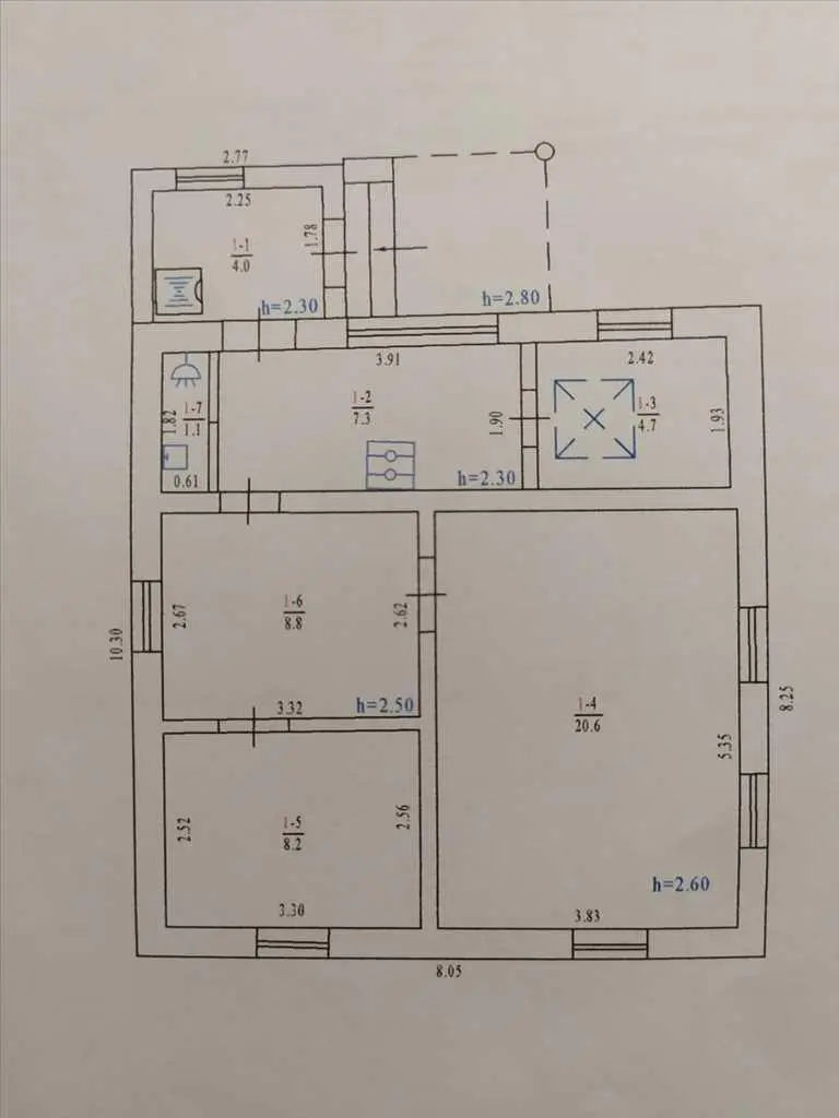 Окремий будинок в районі Південного вокзалу!