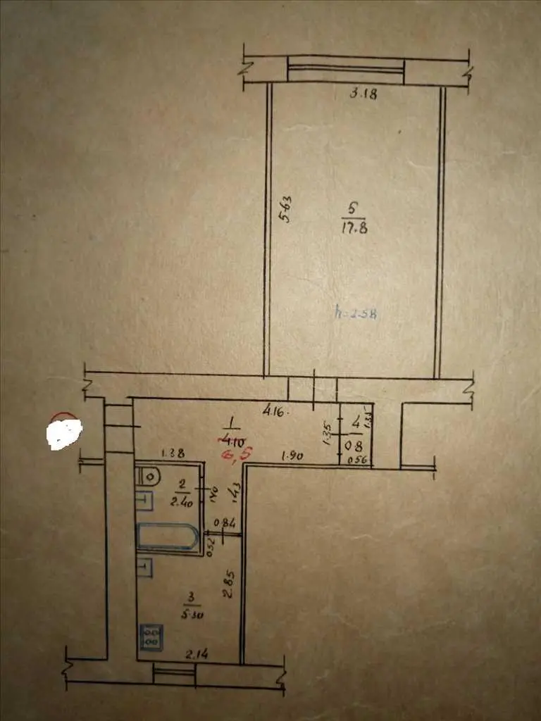 Бюджетна квартира в ценральній частині міста