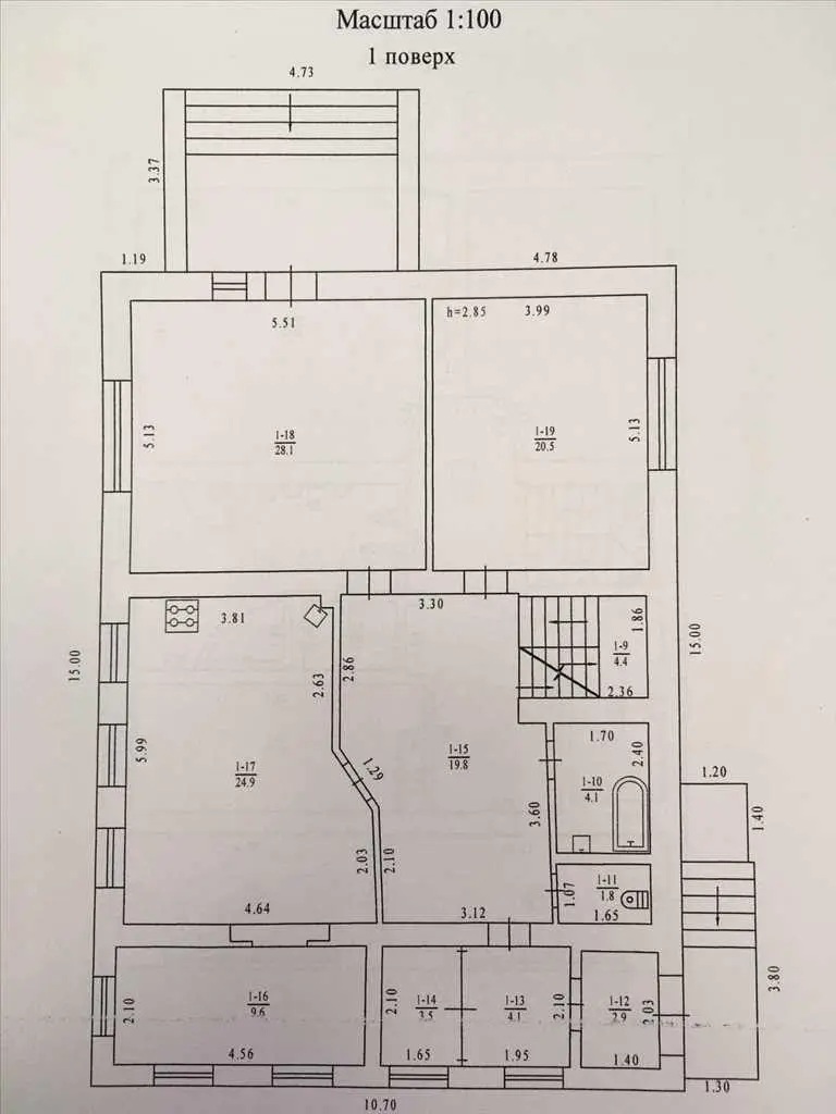 Розкішний будинок в 3 рівнях. Яр. Полтава