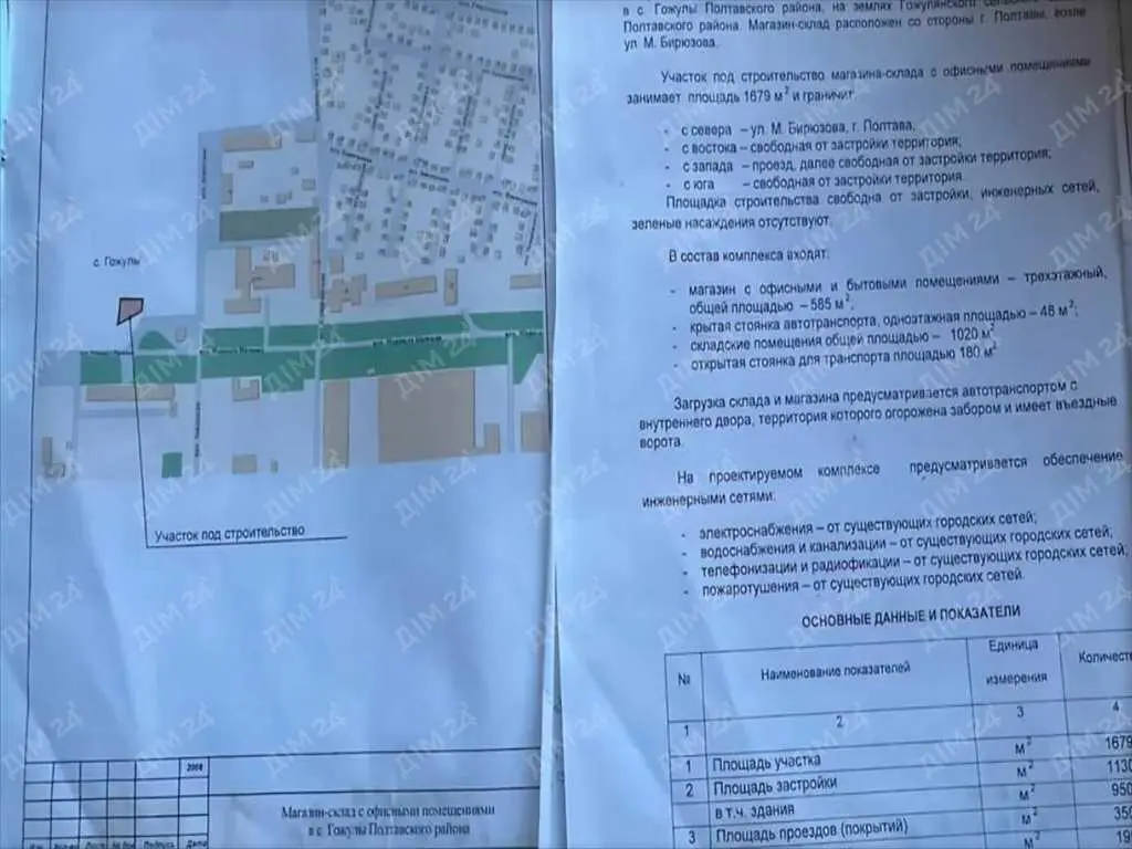 Ділянка під комерцію в місті!