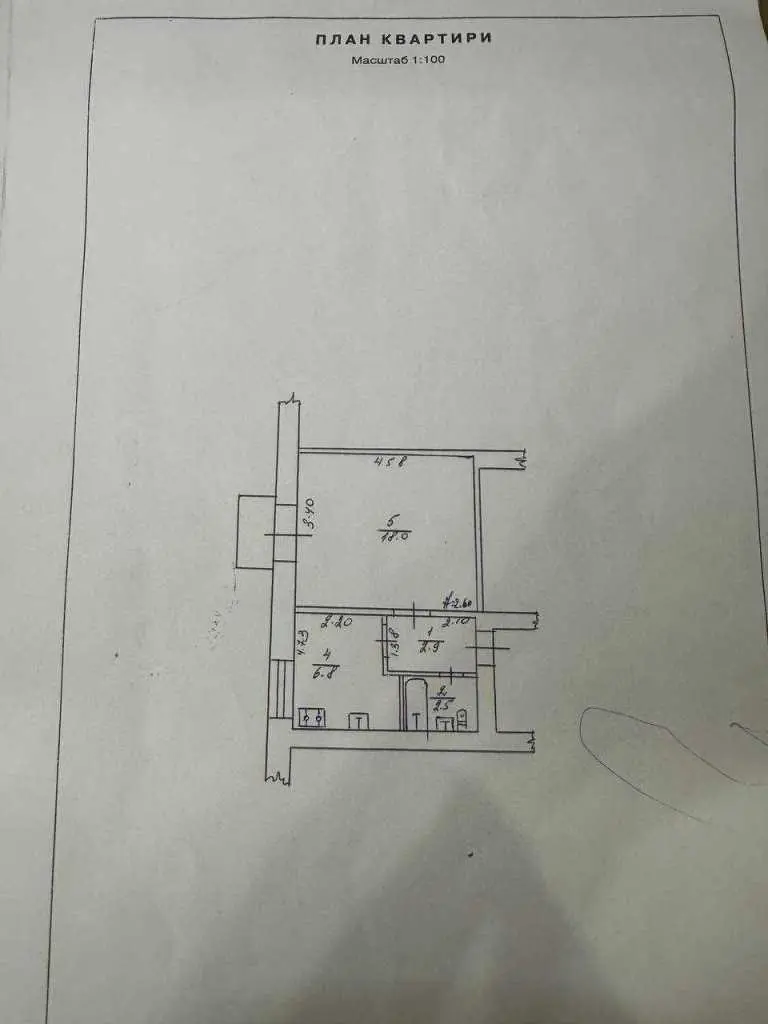 Однокімнатна квартира в історичному центрі