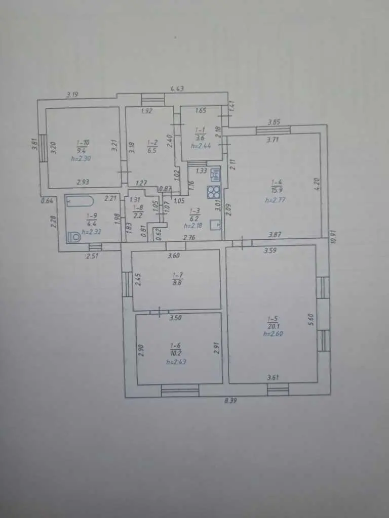 Окремий будинок для великої родини!