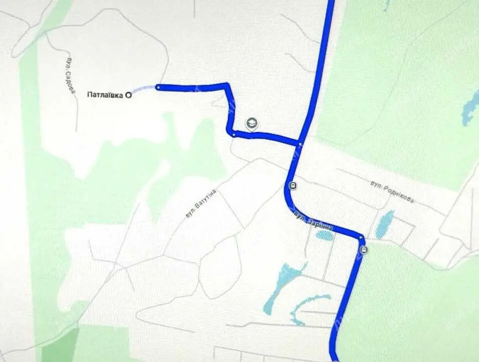 Ділянка з будинком під знесення, с. Патлаївка