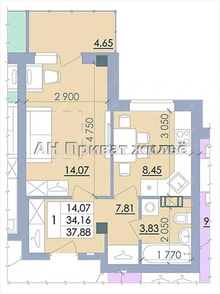 5 переваг купити цю квартиру в новому  ЖК Пелюстковий по суперціні!